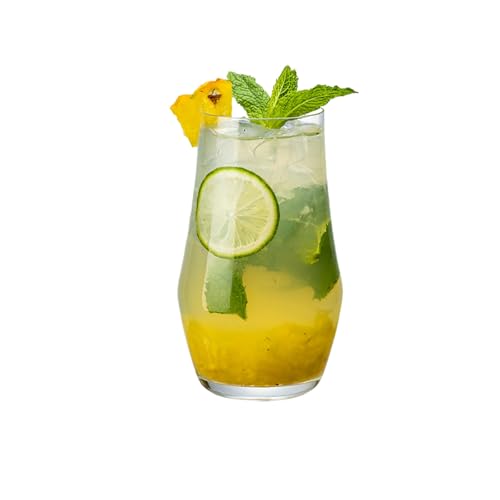 Europäischer Haushalt, einfaches und exquisites klassisches hitzebeständiges Cocktailglas, birnenförmig, hoch, 390 ml von CAPIJIONG