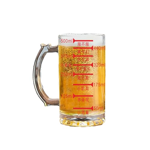Europäischer Stil, einfaches und exquisites kreatives Glas mit großem Fassungsvermögen und Griff, nicht überzeugt von CAPIJIONG
