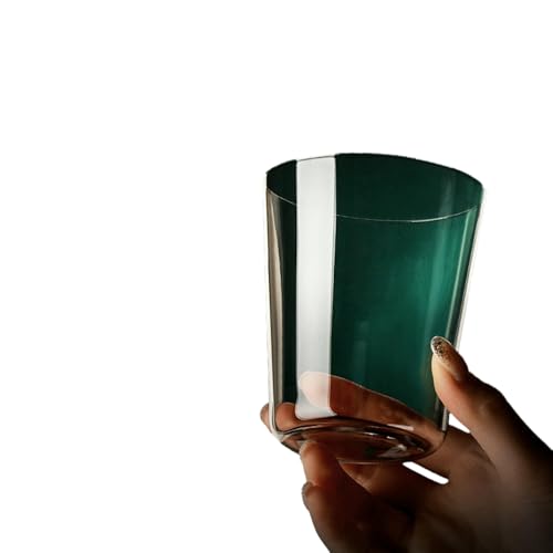Exquisite, einfache und langlebige ultradünne Glas-Saftgetränkebecher für Bar, 380 ml V-Form von CAPIJIONG