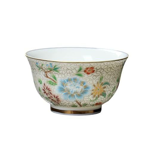Haushalt Europäischer Stil einfache reine Silber Filament Tausend Blumen Master Cup - Silber Filament Bowl Cup von CAPIJIONG
