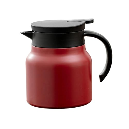 Home Simple Tee-Isolierkessel, isoliert, Rot, 800 ml von CAPIJIONG