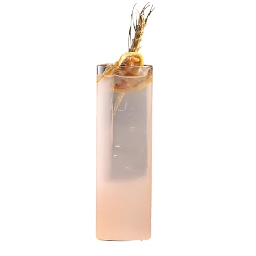 Japanischer Haushalt, einfach, exquisit und langlebig, gerades Glas, Cocktailglas, verlängert, Colin-Becher, 600 ml von CAPIJIONG