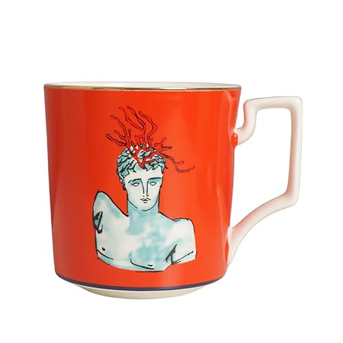 Kreativer Aufkleber "Seegott" Keramiktasse Heimdekoration Geschirr Paar Tasse Typ C von CAPIJIONG