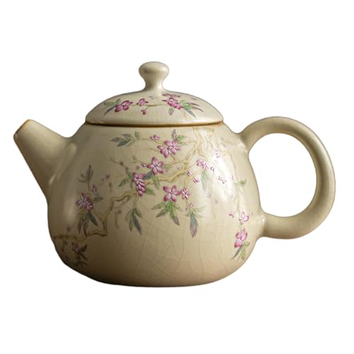 Kung-Fu-Tee-Set aus Keramik, chinesischer Stil, 225 ml, Pink Pfirsich Welcome Spring von CAPIJIONG