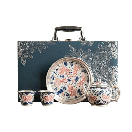 Liu Yin One Pot Two Cups Teeservice Haushalt Keramik Tee Set - Box von CAPIJIONG