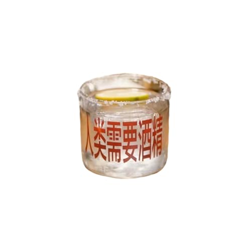 Nordic Wind Haushalt einfache und exquisite kreative Persönlichkeit Glas Whiskygläser - 6 Stück von CAPIJIONG