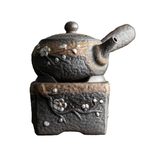 Rough Pottery Cam Side Pot Japanische Alkohol Kerze Warmer Tee Herd - Side Pot Warm Tea Set Rough Pottery Cam Side Pot Japanische Alkohol Kerze Warmer Tee Herd - Side Pot Warm Tea Set von CAPIJIONG