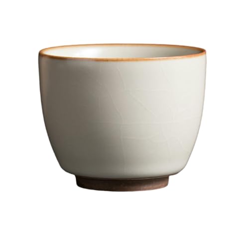 Ru Kiln Keramik Haushalt Tee Probierbecher - Beige Master Cup von CAPIJIONG