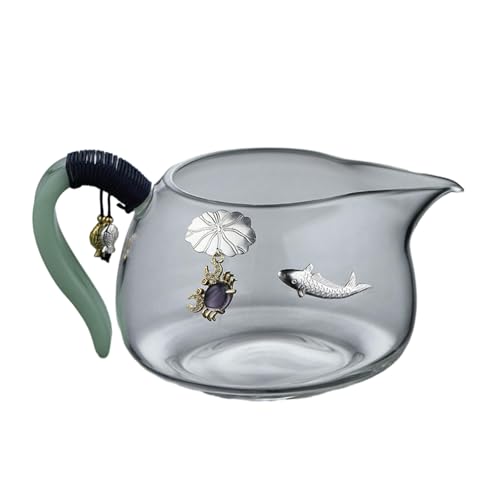Silber-eingelegtes Kung-Fu-Teeset, verdickter Filter Fair Cup-15 blau (Bafanglaicai) von CAPIJIONG