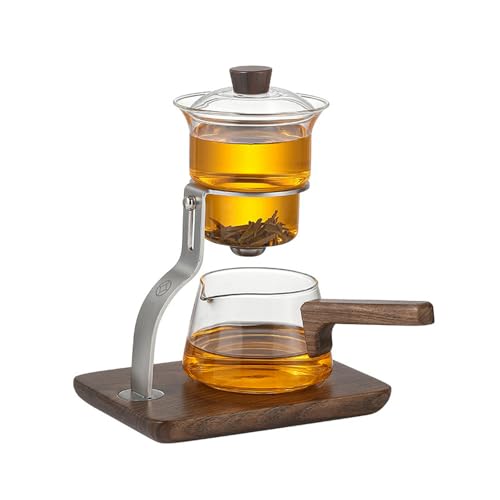 Tea Building Intelligenter Tee-Brauer, Seitengriff, praktische Teebrüh-Trennung – FY360 [Smart Tea Brewer] transparent von CAPIJIONG