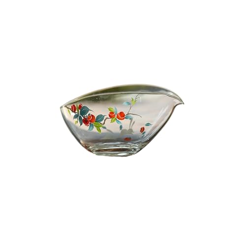Ye Bian Zhou Becher aus hitzebeständigem Persimmonenglas, 180 ml von CAPIJIONG