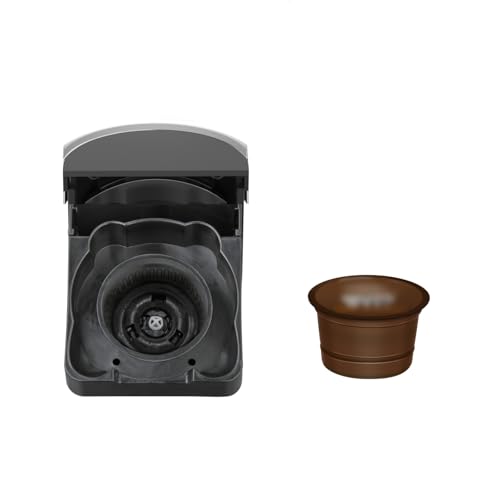 CAPXSNOB Wiederverwendbarer Kaffeekapsel Adapter kompatibel mit Caffitaly für die Kaffeekapselmaschine Magician1 ST-542S, ideal für die Zubereitung von Espresso, Americano und cremigen Milchkaffees CAPXSNOB Wiederverwendbarer Kaffeekapsel Adapter kompatibel mit Caffitaly für die Kaffeekapselmaschine Magician1 ST-542S, ideal für die Zubereitung von Espresso, Americano und cremigen Milchkaffees von CAPXSNOB