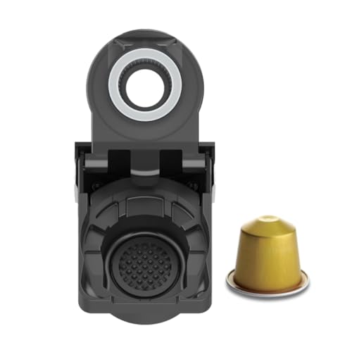 CAPXSNOB Wiederverwendbarer Kaffeekapsel-Adapter kompatibel mit Nespresso Original für Kaffeemaschine Magician1 ST-542S, ideal zum Brühen von Ristretto, Espresso, Doppio, Lungo CAPXSNOB Wiederverwendbarer Kaffeekapsel-Adapter kompatibel mit Nespresso Original für Kaffeemaschine Magician1 ST-542S, ideal zum Brühen von Ristretto, Espresso, Doppio, Lungo von CAPXSNOB