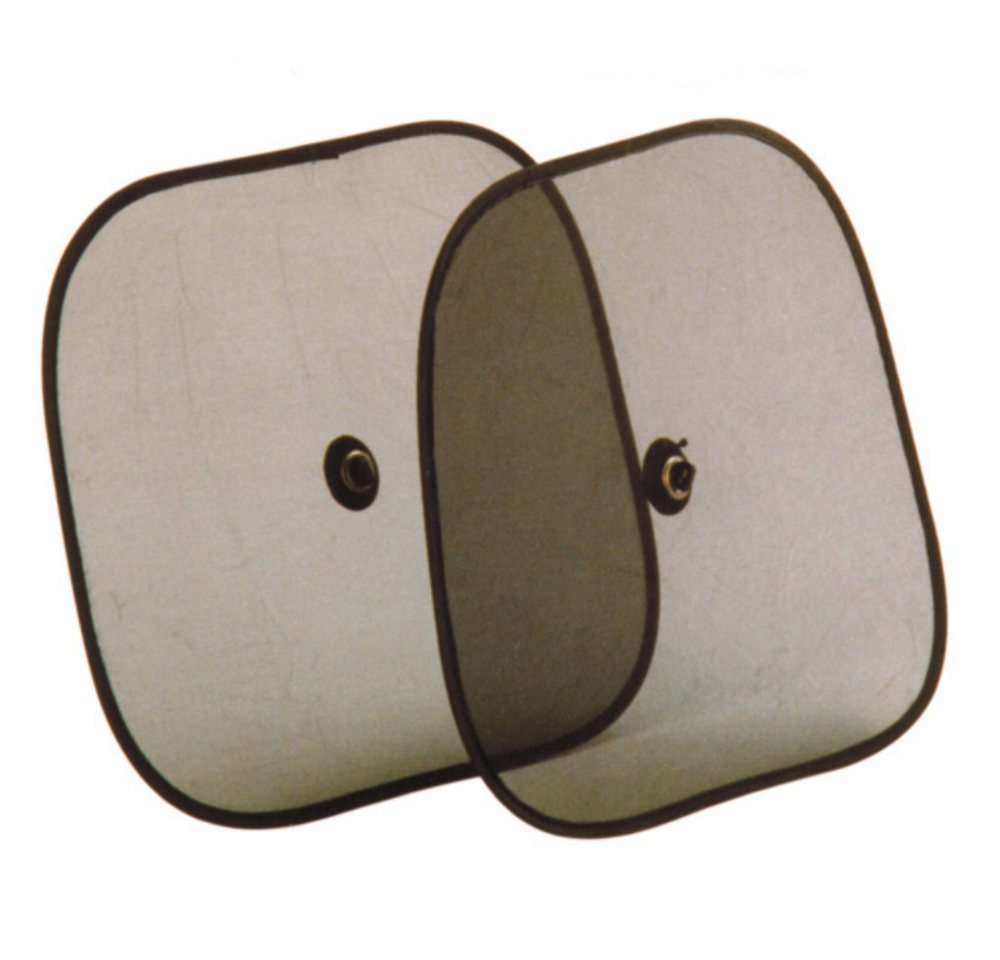 CAR POINT Autosonnenschutz Sonnenschutz Auto, (2er Set, einfaches Anbringen durch Saugnapf), 38x45 cm von CAR POINT