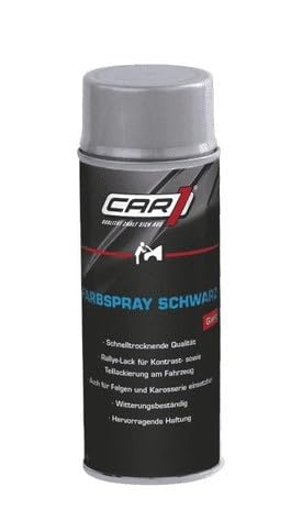 CAR1 Felgensilber Schutzlack Glanz Felge Felgen Silber Lafckierung Aufbereitung Schutz Lack Stahl Leichtmetall Alu Aluminium 400 ml von CAR1