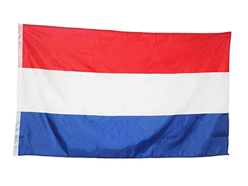 Flagge Holland, Nationalflagge, Niederlande, Größe 145 x 90 cm, Stoff Polyester mit Schlaufe für den Stab von CARALL