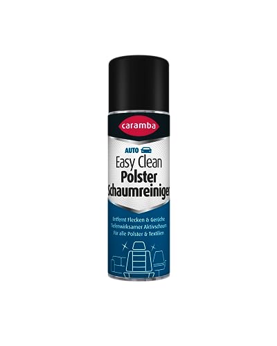 Caramba Easy Clean Polster Schaumreiniger (300 ml) – Reinigungsmittel für Textilpolster aller Art – Polsterreiniger gegen Nikotin, Fett, Rückstände und unangenehme Gerüche im Auto und Haushalt von Caramba