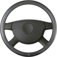 Carcomfort - Lenkradhülle Easy Grip Hollow, Auto-Lenkradschoner Universalgröße 38 cm schwarz von CARCOMFORT