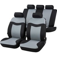 Walser Autositzbezug Rockford grau 11-teilig Sitzbezug von CARCOMFORT
