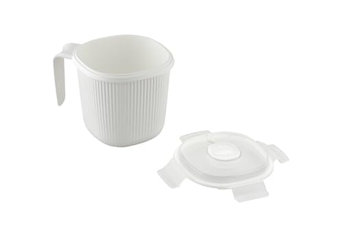 CARE + PROTECT Milch- und Suppenwärmer für die Mikrowelle; idealer Behälter zum Kochen oder Erhitzen flüssiger Lebensmittel, BPA-frei, 0,7 l von CARE + PROTECT