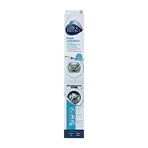 CARE+PROTECT – Stapelset für Waschmaschine und Trockner / Verbindungssatz zum einfachen und sicheren Stapeln des Trockners auf der Waschmaschine / garantiert Platz sparend von CARE + PROTECT