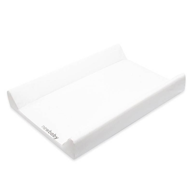 CARERO Wickelauflage Wickelauflage New Baby BASIC weiß 47x70cm von CARERO