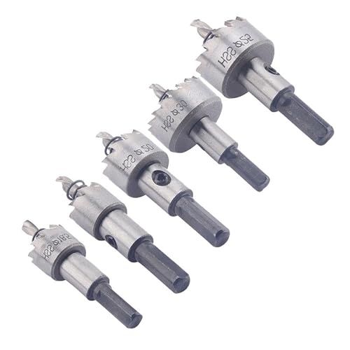 Complete Drill Bit Set – Kit with HSS and Stainless Steel Bits – Solid Alloy Hole Saws Included for Precise Drilling-size1 von CARESHINE