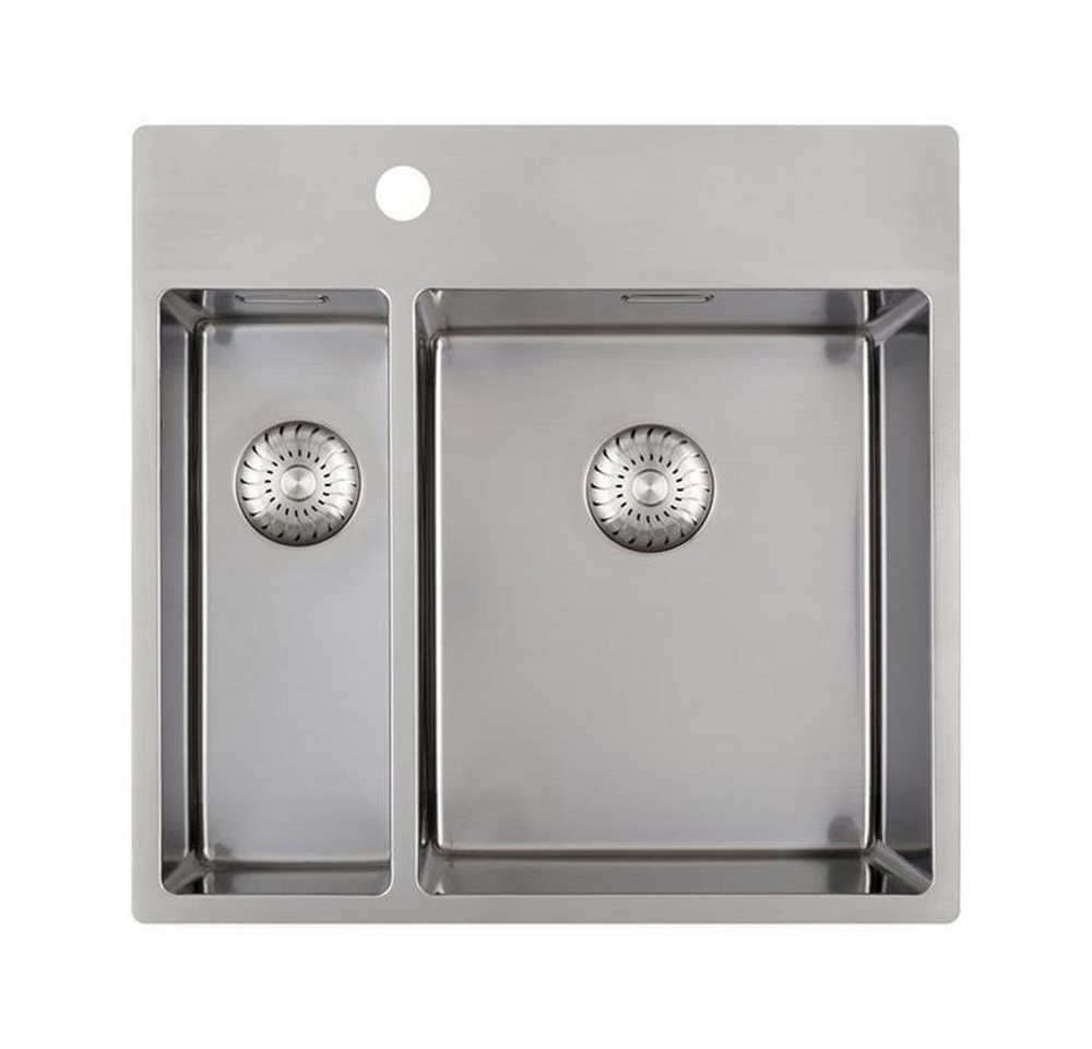 CARESSI Edelstahlspüle Caressi CAPPR10 CAPP1534KR10 55 x 52 cm Edelstahl, Hauptbecken rechts, 0/0 cm CARESSI Edelstahlspüle Caressi CAPPR10 CAPP1534KR10 55 x 52 cm Edelstahl, Hauptbecken rechts, 0/0 cm von CARESSI