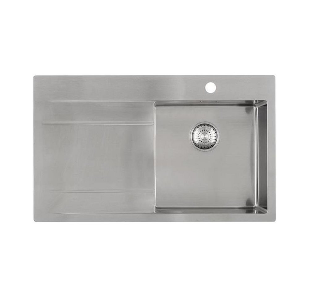 CARESSI Edelstahlspüle Caressi Einbauspüle CAPPABR CAPP40 86 x 52 cm Edelstahl Becken rechts, 0/0 cm CARESSI Edelstahlspüle Caressi Einbauspüle CAPPABR CAPP40 86 x 52 cm Edelstahl Becken rechts, 0/0 cm von CARESSI