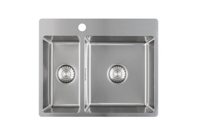 CARESSI Küchenspüle CABL1833KR15, Rechteckig, 33/15 cm, Schlichtes Design von CARESSI