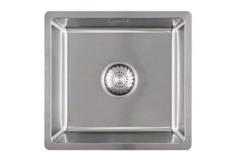 CARESSI Küchenspüle CABL37R15, Quadratisch, 37/15 cm, Schlichtes Design von CARESSI