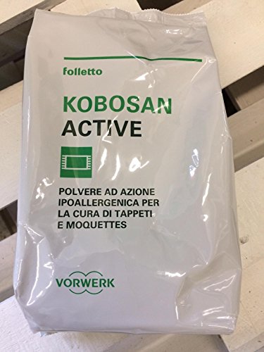 Kobosan Active, Teppichreinigungspulver, Originalprodukt von Vorwerk, zur Reinigung von Teppichen, 1 Packung, 500 g von Vorwerk