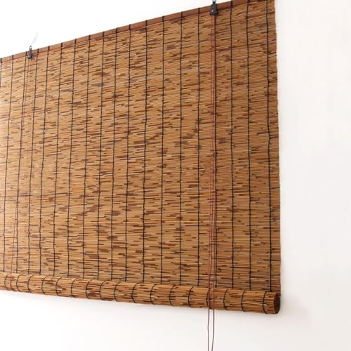 CARHLEAN Bambus Rollo Bambusrollo 30cm bis 170cm breit Bambus sichtschutz Rollo Sonnenschutz Bambus Jalousien Bambusvorhänge für Fenster/Türen,Fenster Rollo Anpassbar CARHLEAN Bambus Rollo Bambusrollo 30cm bis 170cm breit Bambus sichtschutz Rollo Sonnenschutz Bambus Jalousien Bambusvorhänge für Fenster/Türen,Fenster Rollo Anpassbar von CARHLEAN