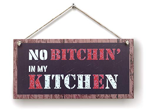CARISPIBET In my Kitchen | home decoration sign welcome sign fun joke kichen accessory funny signs von CARISPIBET