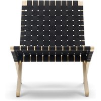 Sessel MG501 Cuba Chair Eiche geölt schwarz von CARL HANSEN & SØN