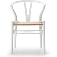 Stuhl CH24 Wishbone Chair soft white von CARL HANSEN & SØN