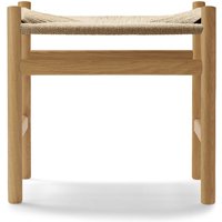 Hocker CH53 Eiche geölt 43 cm H von CARL HANSEN & SØN