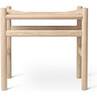 Hocker CH53 geseift Buche von CARL HANSEN & SØN