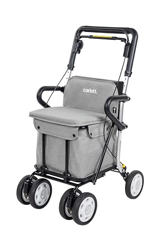 Carlett - Armlehne für Einkaufswagen | Einfache Installation | Zusätzliche Unterstützung beim Aufstehen oder Hinsetzen | Kompatibel mit Comfort-Modell | Langlebige Materialien von CARLETT