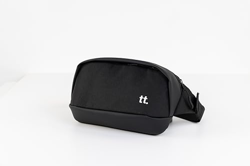 Carlett - Neo Bauchtasche | wasserdicht und kompakt | Unisex-Design in Schwarz | ideal für Damen und Herren | kleine und funktionale Gürteltasche für den täglichen Gebrauch, Schwarz, Städtisch von CARLETT