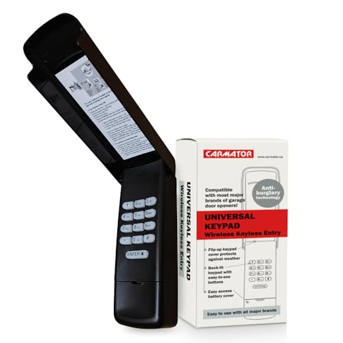 Garagentoröffner Tastatur für 41A4315 41A4252 41D4674-1C 41D4674-1D 41D4674-1E 41D4674 41A4207-1 41A5021-3G K1027 HBW07777 HBW11 27 für LiftMaster Sears Craftsman Chamberlain Garagentoröffner Garagentoröffner Tastatur für 41A4315 41A4252 41D4674-1C 41D4674-1D 41D4674-1E 41D4674 41A4207-1 41A5021-3G K1027 HBW07777 HBW11 27 für LiftMaster Sears Craftsman Chamberlain Garagentoröffner von CARMATOR