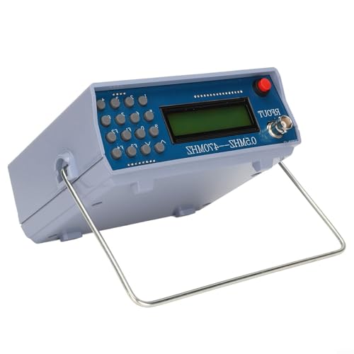 0,5 MHz - 470 MHz RF Signalgenerator LCD Hohe Genauigkeit Signalwandler Instrument Tester, Stärke 70 bis 132 dBm FM Radio Intercom Debugging Tool 0,5 MHz - 470 MHz RF Signalgenerator LCD Hohe Genauigkeit Signalwandler Instrument Tester, Stärke 70 bis 132 dBm FM Radio Intercom Debugging Tool von CARMOTTER