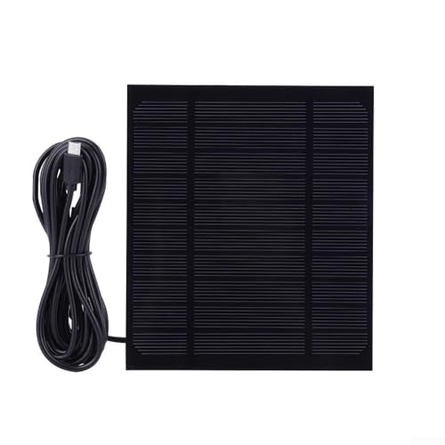 3 5W 5V Solar Ladegerät für kleine Elektronik perfekt für Camping und Situationen von CARMOTTER