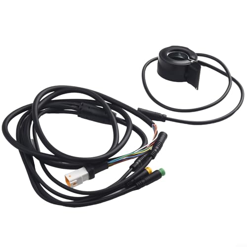 E-Bike Motorkabel 1T4 Kabel für Bafang M400 G330 G510 M620, Fahrrad-Verlängerungskabel UART/CAN erhältlich, inklusive 130-facher Drossel (1T4 uart + 130x) von CARMOTTER