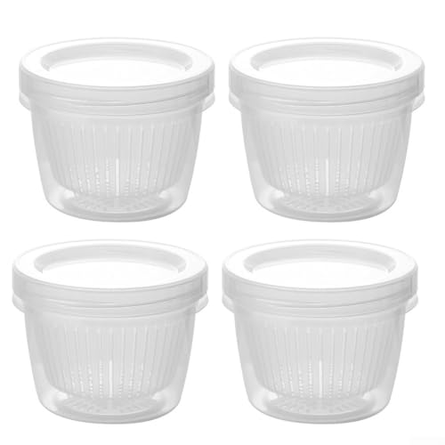 Effizienter Wasserablaufkorb Aufbewahrungsbox für Kühlschrank mit stapelbarem und kompaktem Design von CARMOTTER