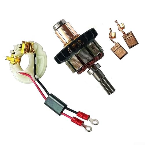 Ersatz-Kohlebürstenhalter 6388957 mit Anker 6193728 und Bürste CB440 für BTD140 DTD146 DTD142 BTD146 Akku-Bohrmaschinen von CARMOTTER