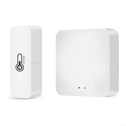 For Zigbee Hygrometer with Connector Enables For Smart Home Integration with and Home for Voice Control of Indoor Temperature and Humidity Levels For Zigbee Hygrometer with Connector Enables For Smart Home Integration with and Home for Voice Control of Indoor Temperature and Humidity Levels von CARMOTTER