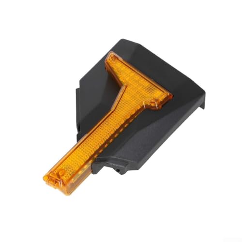 Für Kukirin G4 Pro G4 Max Elektroroller Zubehör mit Blinker-Lichtecken für sichereres Pendeln in der Stadt (rechts hinten schwarz und orange) von CARMOTTER