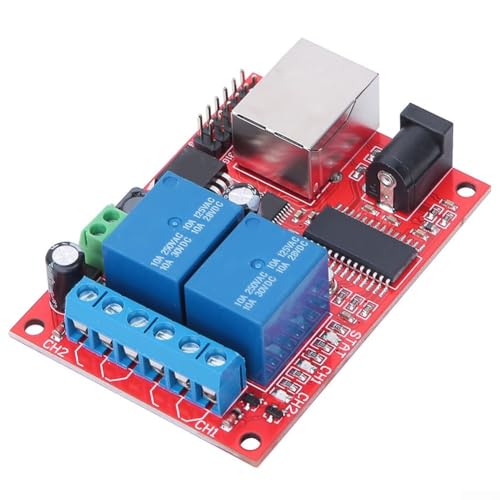CARMOTTER Ethernet-Relais-Modul mit zwei Relais, benutzerfreundlichen Netzwerkparameter-Einstellungen und Indikatoren CARMOTTER Ethernet-Relais-Modul mit zwei Relais, benutzerfreundlichen Netzwerkparameter-Einstellungen und Indikatoren von CARMOTTER
