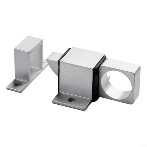 Halten Sie Ihre Türen und Schärpe sicher mit dem automatischen Riegelschloss aus Aluminiumlegierung (grau) von CARMOTTER
